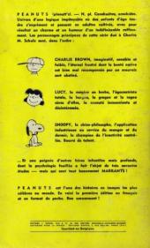 Verso de Peanuts -1- (Dupuis - Gag de Poche) -228- Peanuts à vendre