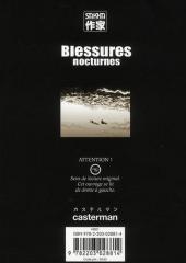 Verso de Blessures nocturnes -5- Volume 5