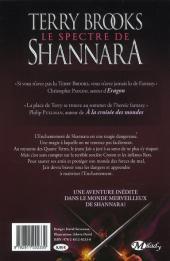 Verso de Le spectre de Shannara - Tome 1