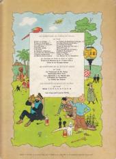 Verso de Tintin (Historique) -21B35bis- Les bijoux de la Castafiore