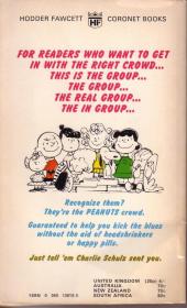Verso de Peanuts (en anglais) - Here comes Charlie Brown !