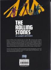 Verso de The rolling Stones en bandes dessinées - The Rolling Stones en bandes dessinées
