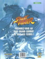 Verso de Street Fighter (Albin Michel) -1- L'héritier du Shotokan