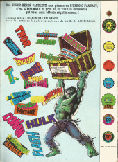 Verso de Conan (2e série - Arédit - Artima Color Marvel Géant) -Rec02- Album N°2 (n°3 et n°4)