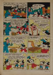 Verso de Les belles histoires Walt Disney (1re Série) -40- Mickey garde forestier
