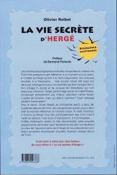 Verso de (AUT) Hergé -103- La vie secrète d'Hergé