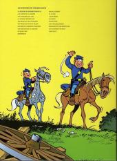 Verso de Les tuniques Bleues - La collection (Hachette) -16- La prison de Robertsonville