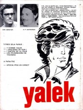 Verso de Yalek -2a1974- L'araignée de fer