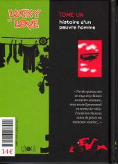 Verso de Lucky in love -1- Histoire d'un pauvre homme