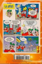 Verso de Mickey Parade -321- Donald remonte le temps explosif !