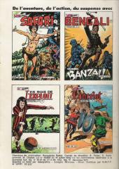 Verso de Ivanhoé (1re Série - Aventures et Voyages) -184- La tête à prix