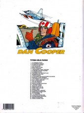 Verso de Dan Cooper (Les aventures de) -33- Target