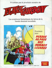 Verso de Flash Gordon (Le Super Géant) -7- L'attaque des hommes langoustes