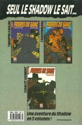 Verso de Super Héros (Collection Comics USA) -34- Shadow : Frères de sang 2/3 : Shadowmania
