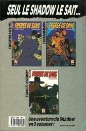 Verso de Super Héros (Collection Comics USA) -36- Shadow : Frères de sang 3/3 - Sang et jugement