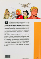 Verso de (DOC) Encyclopédies diverses - Dictionnaire thématique des héros de bandes dessinées - Volume 1 - Histoire Western