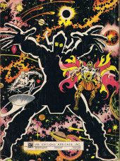 Verso de Fantastic Four (Éditions Héritage) -HS1980- Et voici... Galactus !