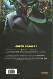 Verso de Green Hornet -2- La Naissance du fils