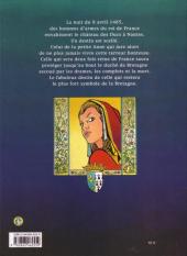 Verso de La geste des Héros de Bretagne -1- Anne de Bretagne