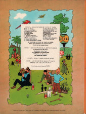 Verso de Tintin (Historique) -21B39- Les bijoux de la Castafiore