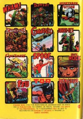 Verso de Aventures fiction (4e série) -3- Garth - Les pirates de l'espace