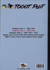 Verso de Tôôôt et Puit -INT2- Intégrale 1968 - 1969