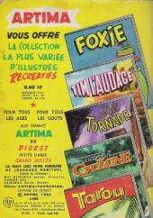 Verso de Toni Cyclone (Artima) -5- L'honorable M. Davis