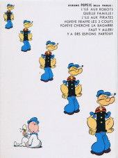 Verso de Popeye (Les aventures de) (MCL) -8- Épinards, châtaignes et corrida !