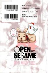 Verso de Open Sesame -6- Vol. 6