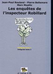 Verso de Les enquêtes de l'inspecteur Robillard -1- Intégrale tome 1