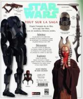 Verso de Star Wars - Vaisseaux et engins -INT3- Star Wars Tout sur la Saga Les personnages et les créatures des épisodes I à VI