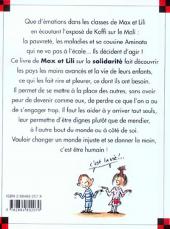 Verso de Ainsi va la vie (Bloch) -74- Max et Lili aident les enfants du monde
