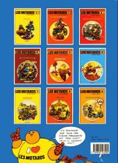 Verso de Les motards -1b1992- Motos risées