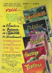 Verso de Toni Cyclone (Artima) -15- L'escadrille des aigles