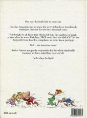 Verso de Astérix (en anglais) -HS1- How Obelix fell into the magic potion when he was a little boy