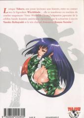 Verso de Witchblade Takeru -1- Volume 1