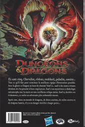 Verso de Dungeons & Dragons -1- Le Fléau des ombres