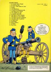 Verso de Les tuniques Bleues -9a1982- La grande patrouille