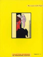 Verso de L'incal - Une aventure de John Difool -1a1982- L'incal noir