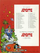 Verso de Jérôme (Les fabuleux voyages de) -2- Le galion fantôme