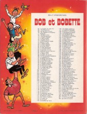 Verso de Bob et Bobette (3e Série Rouge) -96b1981- Le cheval rimailleur
