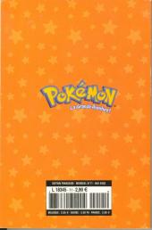 Verso de Pokémon - La grande aventure -11- La grande aventure - tome 11