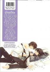 Verso de Junjo Romantica -4- Tome 4