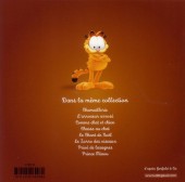 Verso de Garfield & Cie (Novélisation) -7- Privé de lasagnes