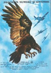 Verso de Rapaces (Impéria) -243- L'oiseau fou - Premier vol - La menace sous-marine
