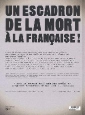 Verso de Le service -1- Premières armes : 1960-1968