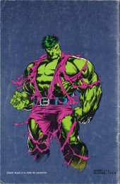 Verso de Hulk (6e Série - Semic - Marvel Comics) -14- J'adore la pizza !