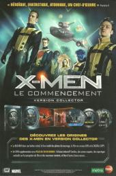 Verso de X-Men Universe (2011) -8- Servir et protéger