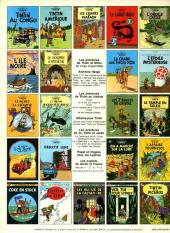 Verso de Tintin (Historique) -7C2- L'île noire
