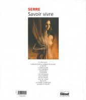 Verso de (AUT) Serre, Claude -5a2005- Savoir vivre